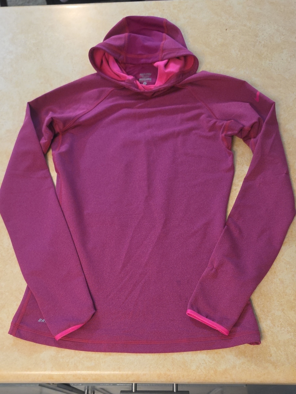 Nike Women's Hooded Pullover - Deep Pink